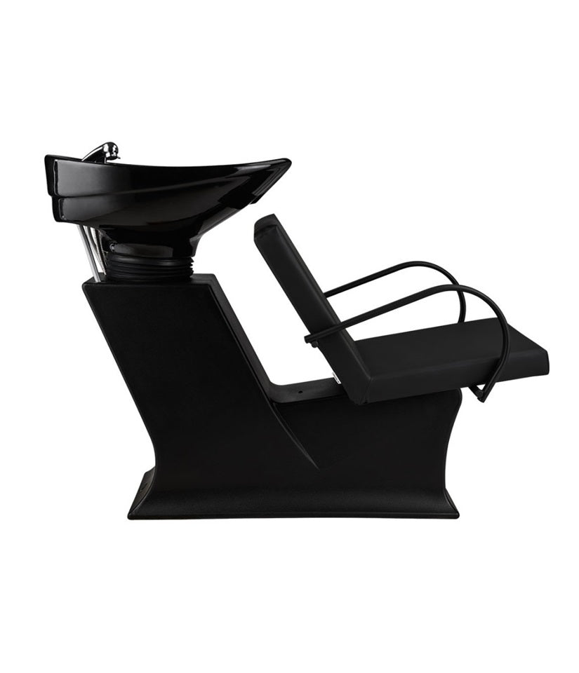 Ayala Lady Y Pik P-7 Unitate de Spălare Neagră cu Chiuvetă Neagră