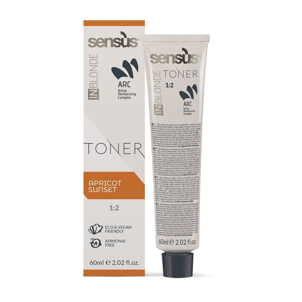 Sensus InBlonde Toner Vopsea De Păr Demi-Permanentă Fără Amoniac 60ml