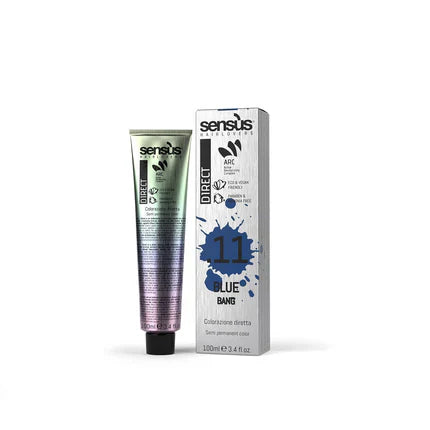 Sensus Direct Bang Vopsea de Păr Semi-Permanentă 100ml Nuanțe Vibrante și Rezistență Temporară