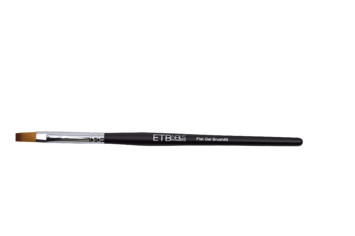 ETB Nails Pensula Unghii Aplicare Gel UV Dreapta Nr 8