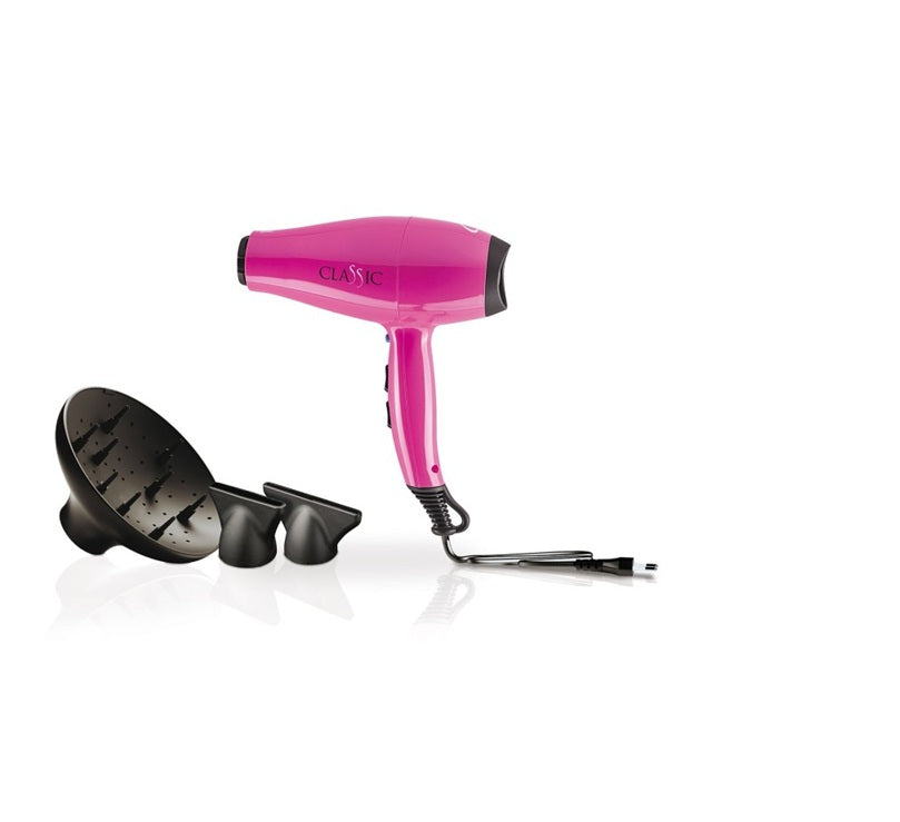 GA.MA Classic – Uscător de Păr Profesional 2200W cu Motor AC Italian, Design Ergonomic și Uscare Rapidă