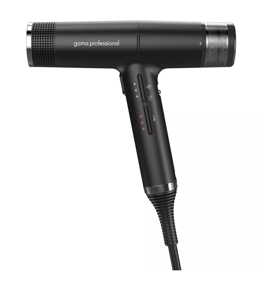 GA.MA iQ 1 Perfetto– Uscător de Păr Profesional Ultralight cu Motor Digital Brushless, Tehnologie Oxy Active și Funcție Auto-Clean, 294g