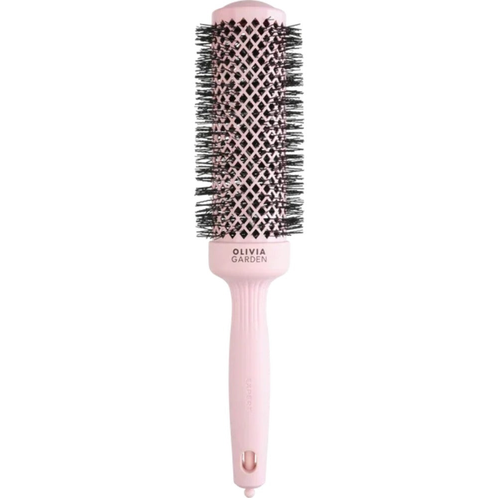Olivia Garden Expert Blowout Speed XL Wavy Bristles Pastel Pink Perie Profesională pentru Blow-Dry Rapid 45