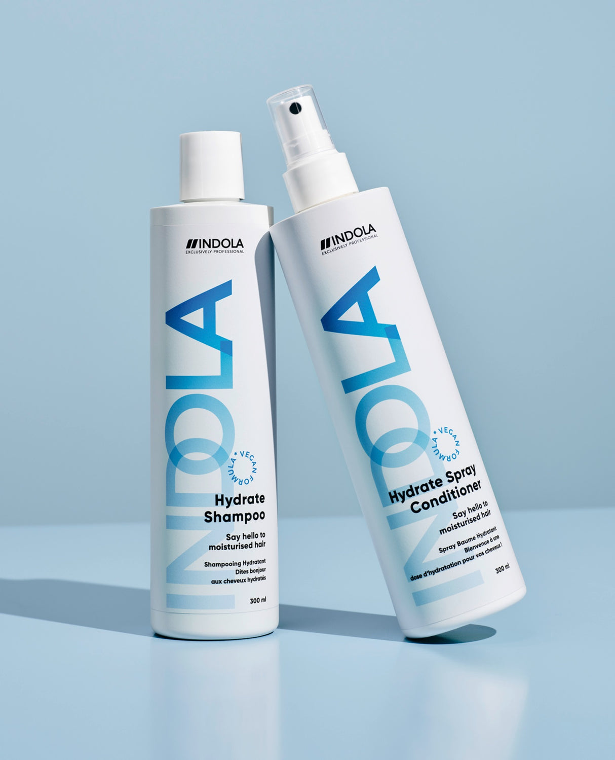 Indola Hydrate Șampon Pentru Hidratare Profundă Cu Derivate De Acid Hialuronic Și Panthenol