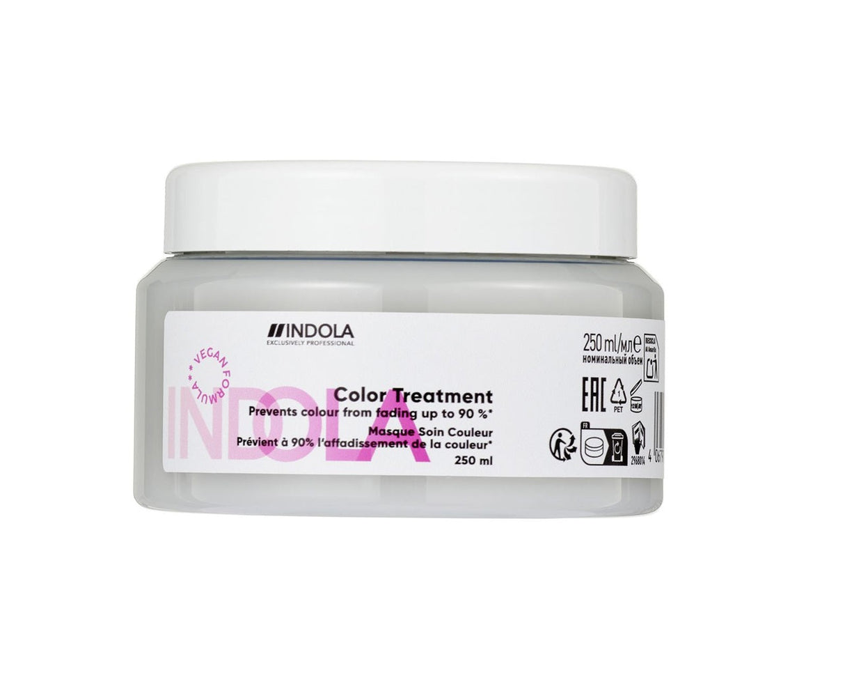 Indola Color Treatment 250ml – Tratament Profesional pentru Păr Vopsit, Protecție Intensă a Culorii și Strălucire de Durată