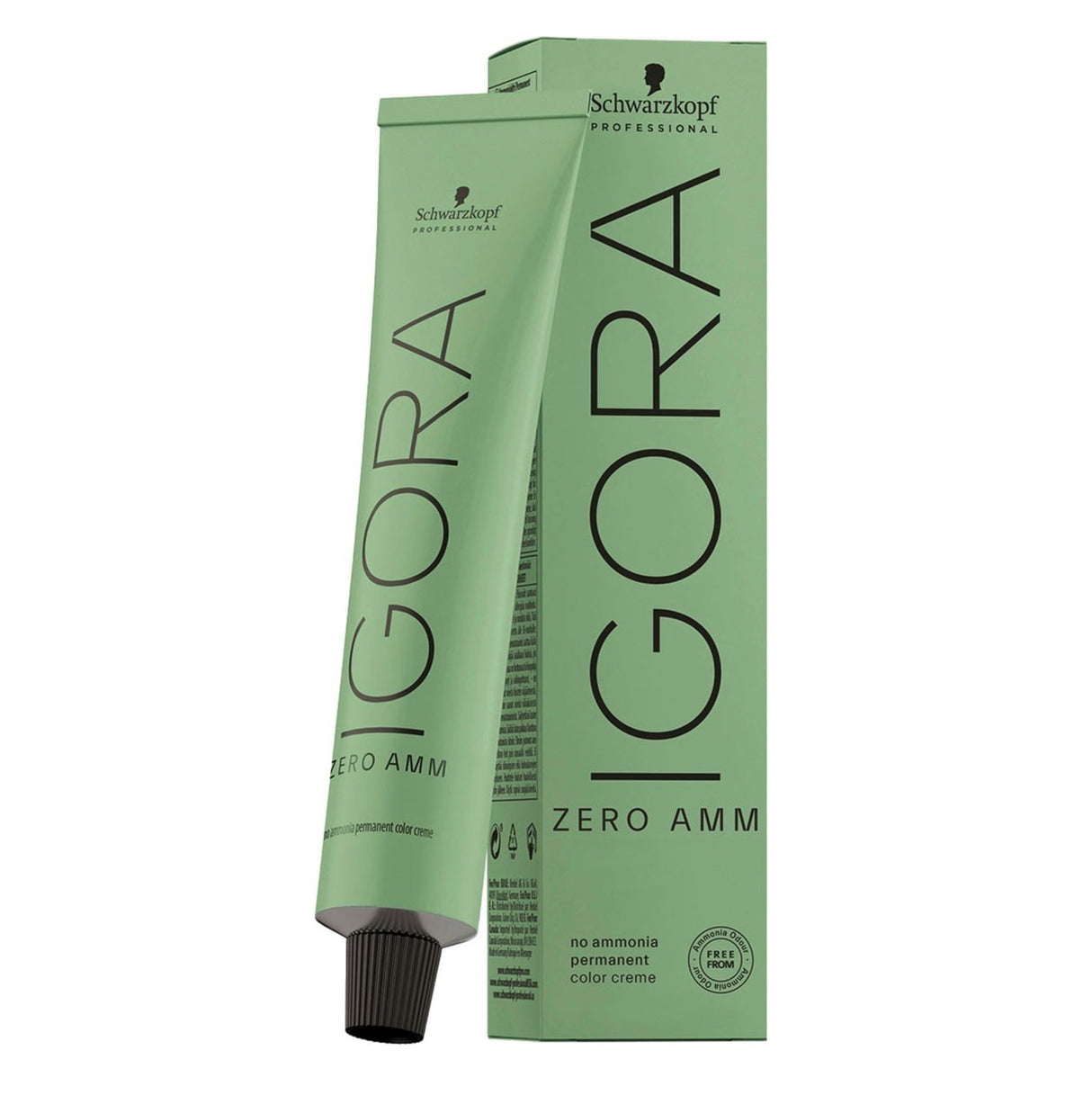 Schwarzkopf Professional Igora Zero AMM Vopsea de Păr Permanentă Fără Amoniac 60ml – Culoare Naturală Intensă, Fără Compromisuri