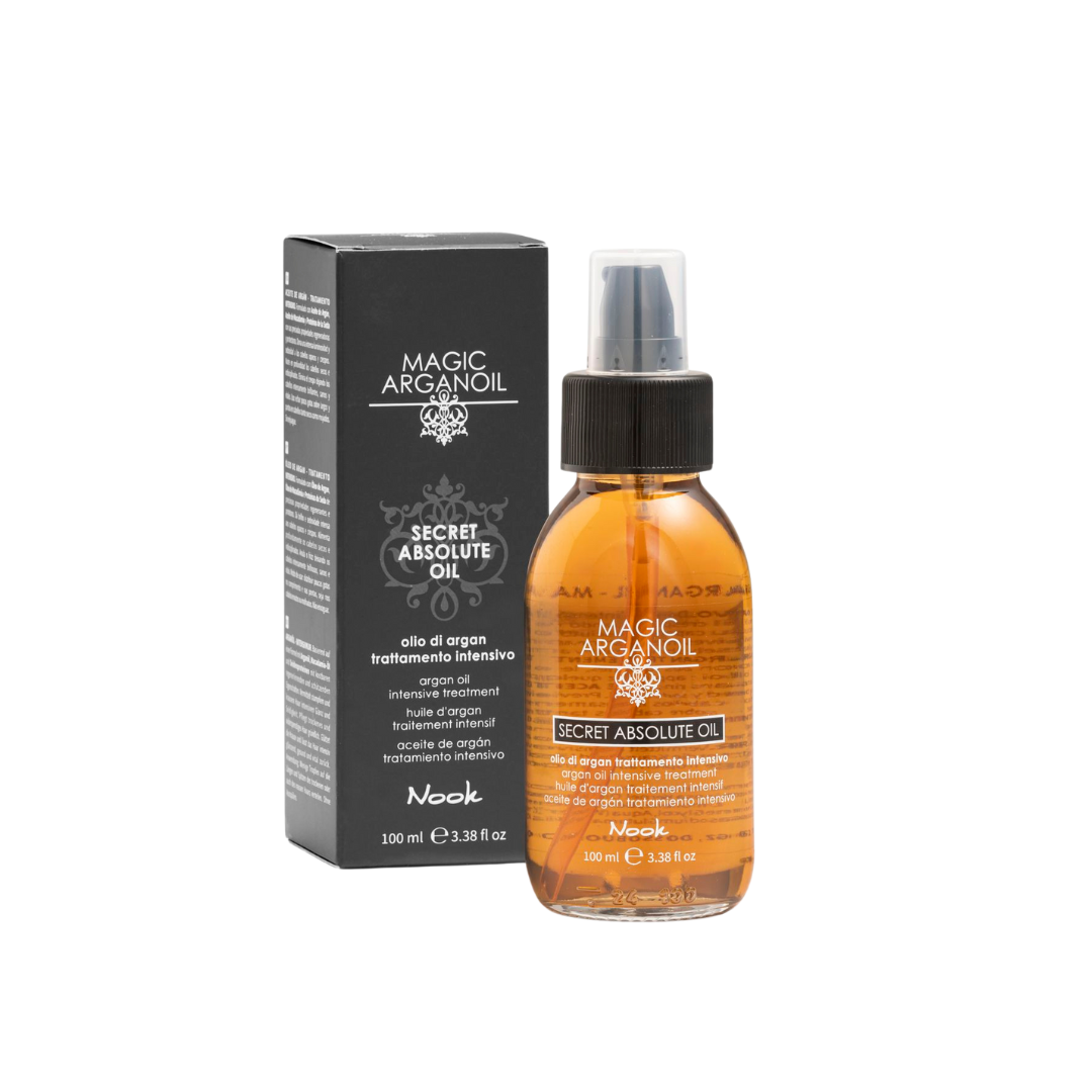 Ulei tratament intensiv păr Nook Magic Arganoil Secret Absolute Oil 100 ml, cu ulei de argan
