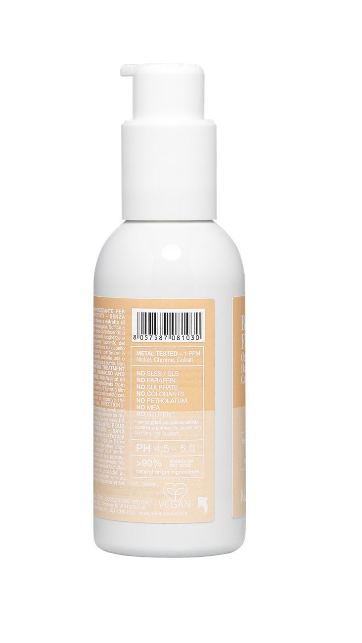 Tratament Organic Tip Cremă Fără Clătire Pentru Regenerarea Părului Fragil, Uscat Și Degradat Nook Beauty Family Ageless Reinforcing Treatment Hair Leave-In Cream 125ml