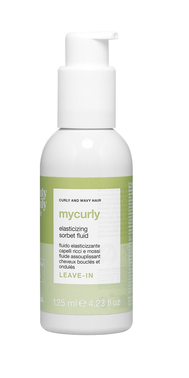 Lapte Organic Hidratant Fără Clătire Pentru Păr Creț Și Ondulat Nook Beauty Family MyCurly Elasticizing Sorbet Leave-In Fluid 125ml