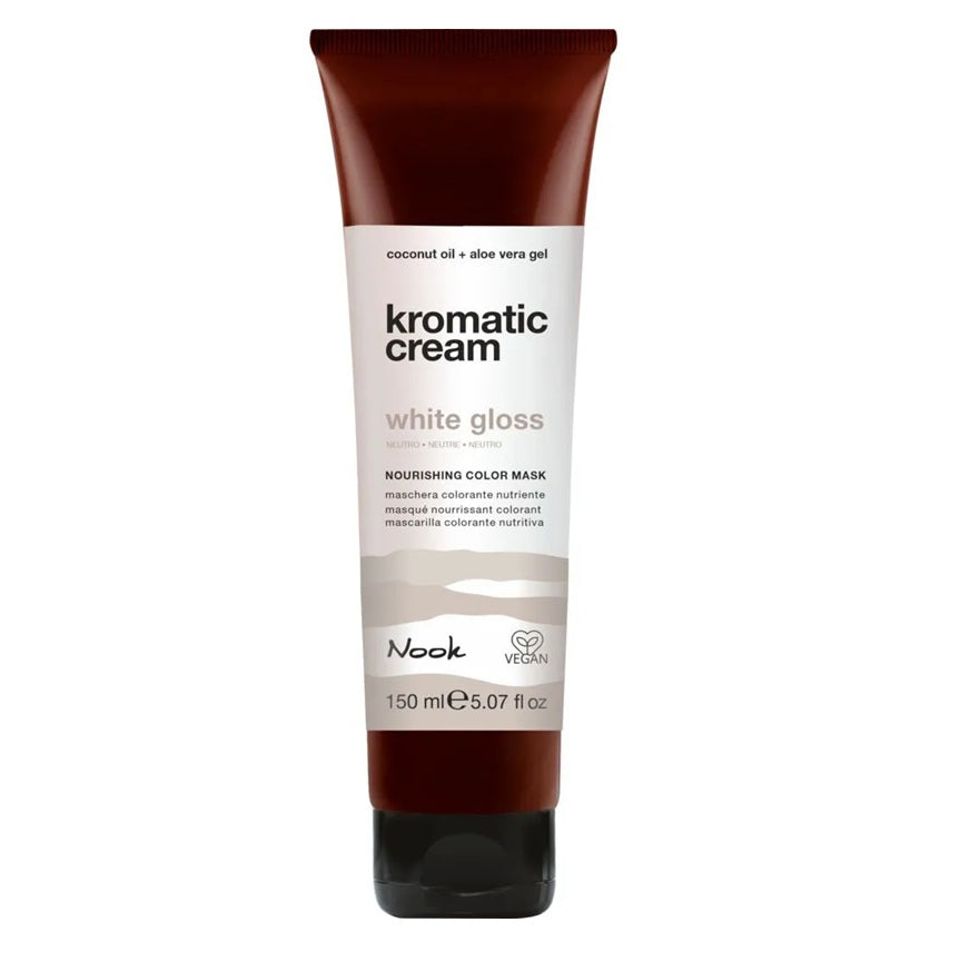 Nook Kromatic Cream 150ml – Cremă Profesională de Colorare cu Pigmenți Direcți, Fără Siliconi, cu pH Acid și Ingrediente Naturale