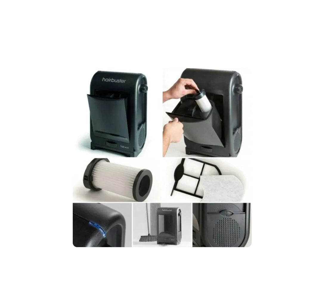 Sibel Aspirator Profesional Salon Hairbuster 1400W – Aspirator Automat pentru Păr cu Senzori Infraroșu