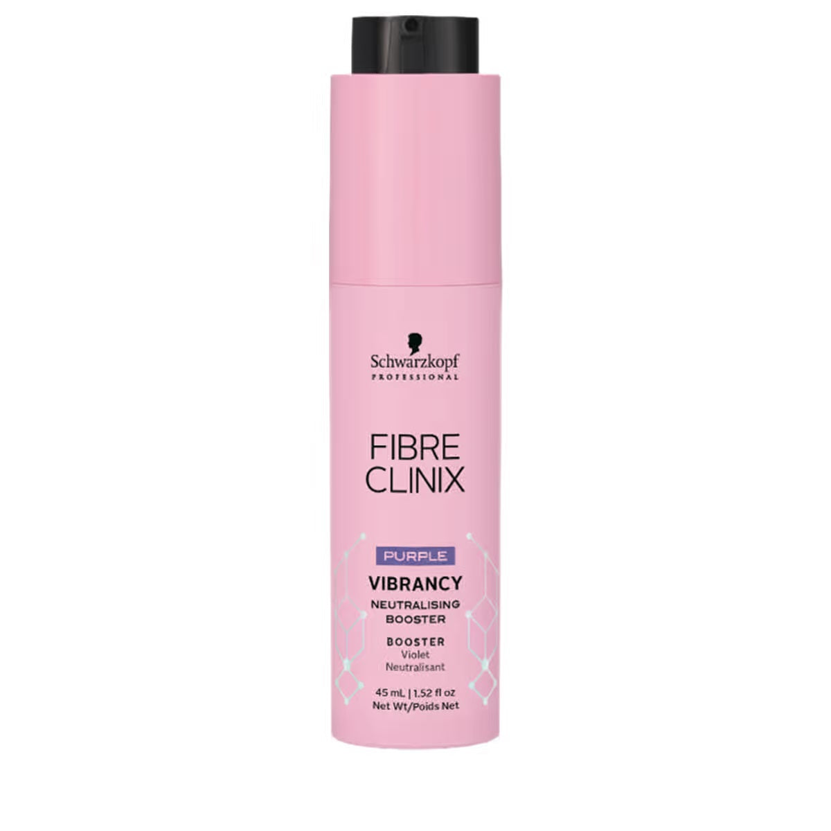 Booster Violet Pentru Tratamentul Schwarzkopf Professional Bonacure Fibre Clinix Vibrancy Purple Booster 45ml