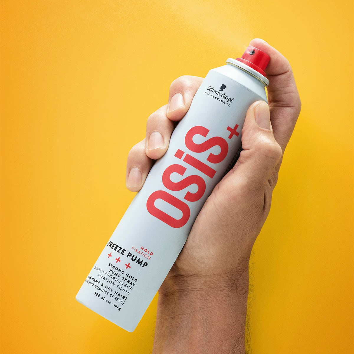 Fixativ Non-Aerosol Cu Fixare Puternică Și Protecție UV Schwarzkopf Professional Osis Freeze Pump 200ml