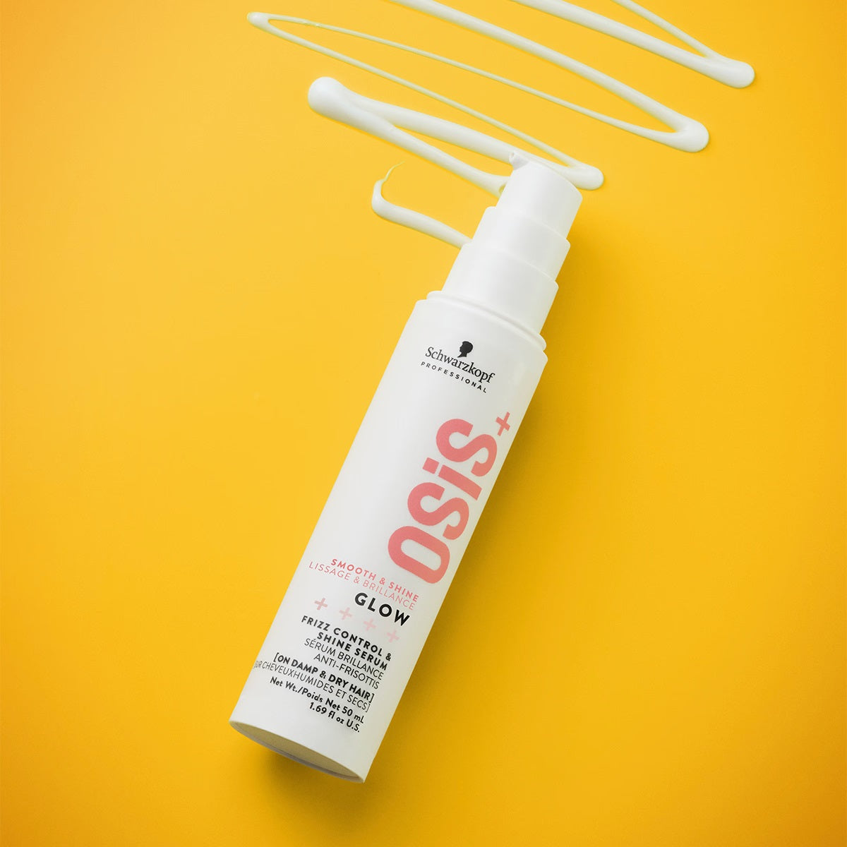 Ser Hidratant, Anti-Frizz Pentru Luciu Fără Siliconi Schwarzkopf Professional Osis Glow 50ml
