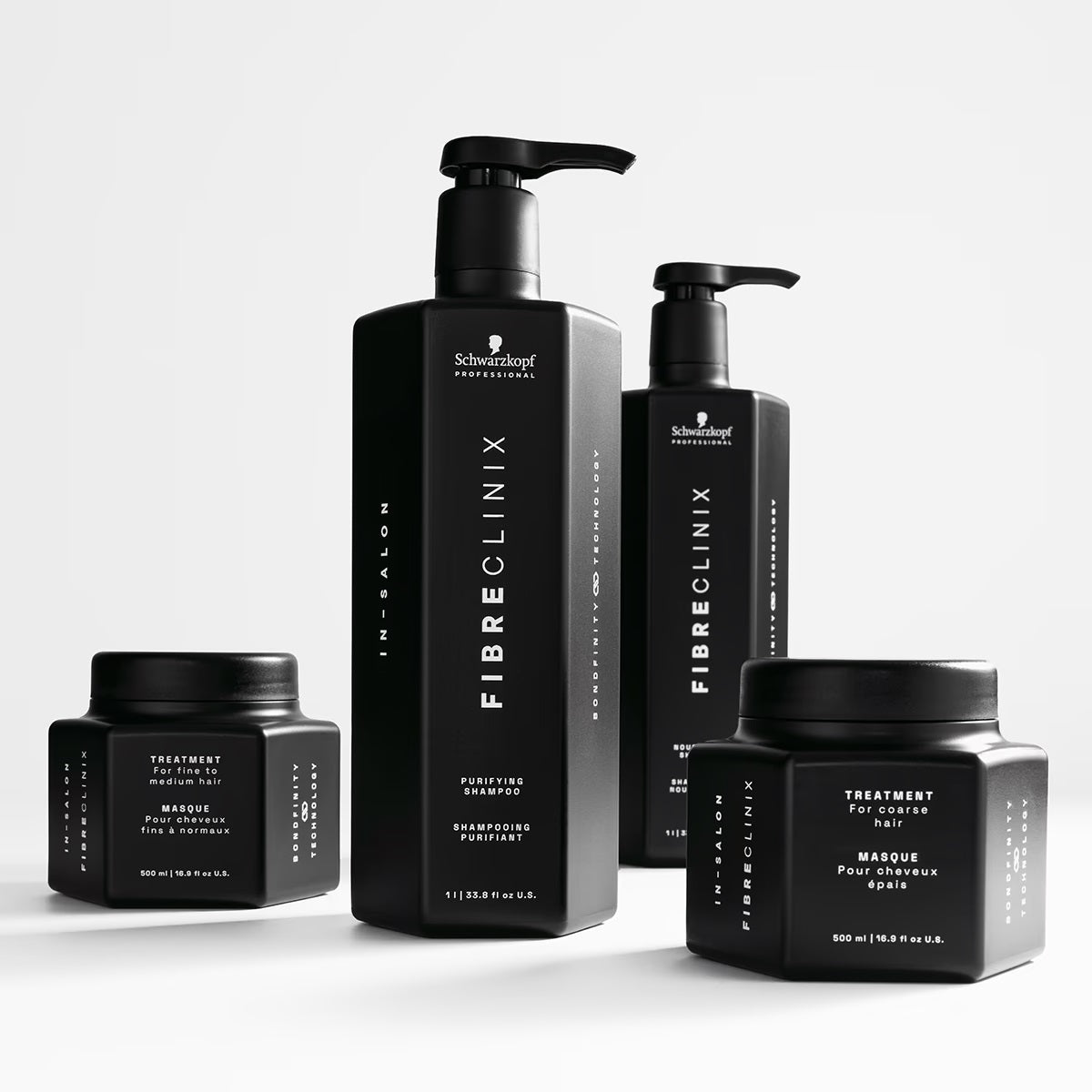 Șampon Purificator Pentru Curățare Profundă Schwarzkopf Professional Bonacure Fibre Clinix Bondfinity 1000ml