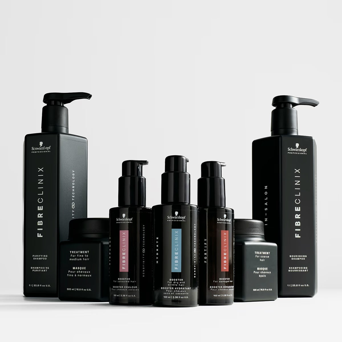 Șampon Purificator Pentru Curățare Profundă Schwarzkopf Professional Bonacure Fibre Clinix Bondfinity 1000ml