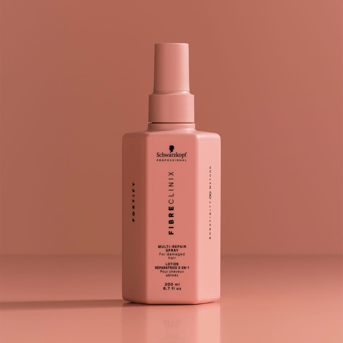 Spray Reparator Leave-In Cu Protecție Termică Schwarzkopf Professional Bonacure Fibre Clinix Fortify Multi Repair 200ml