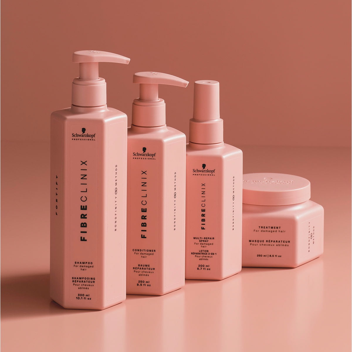 Spray Reparator Leave-In Cu Protecție Termică Schwarzkopf Professional Bonacure Fibre Clinix Fortify Multi Repair 200ml