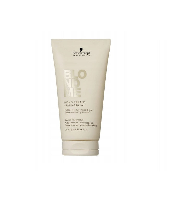 Balsam Leave-In pentru Păr Blond Schwarzkopf BLONDME Bond Repair – Sigilare Vârfuri & Control Anti-Frizz 75ml