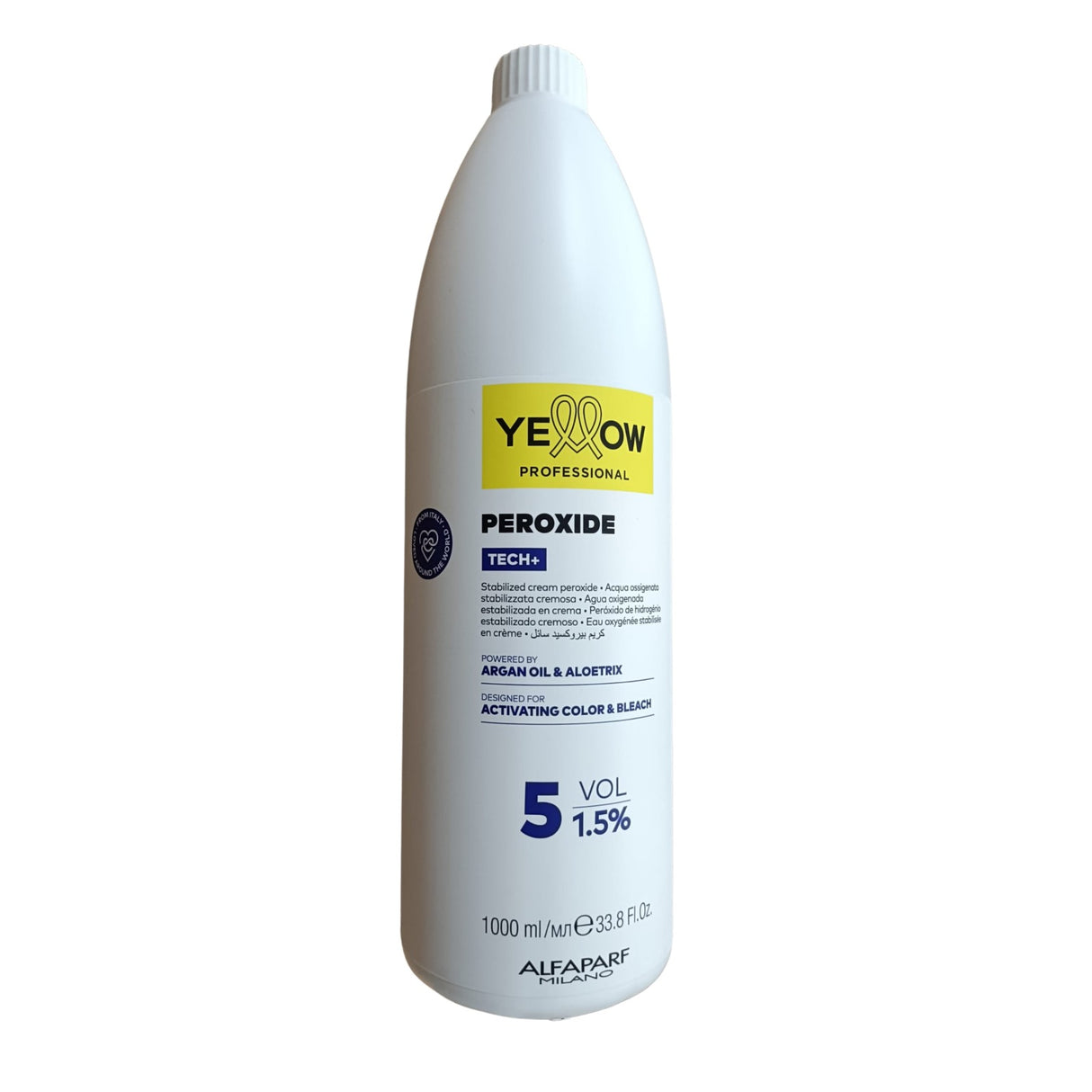 Yellow Professional Peroxide Tech+ Cremă Oxidantă 1,5% 5Vol 1000ml