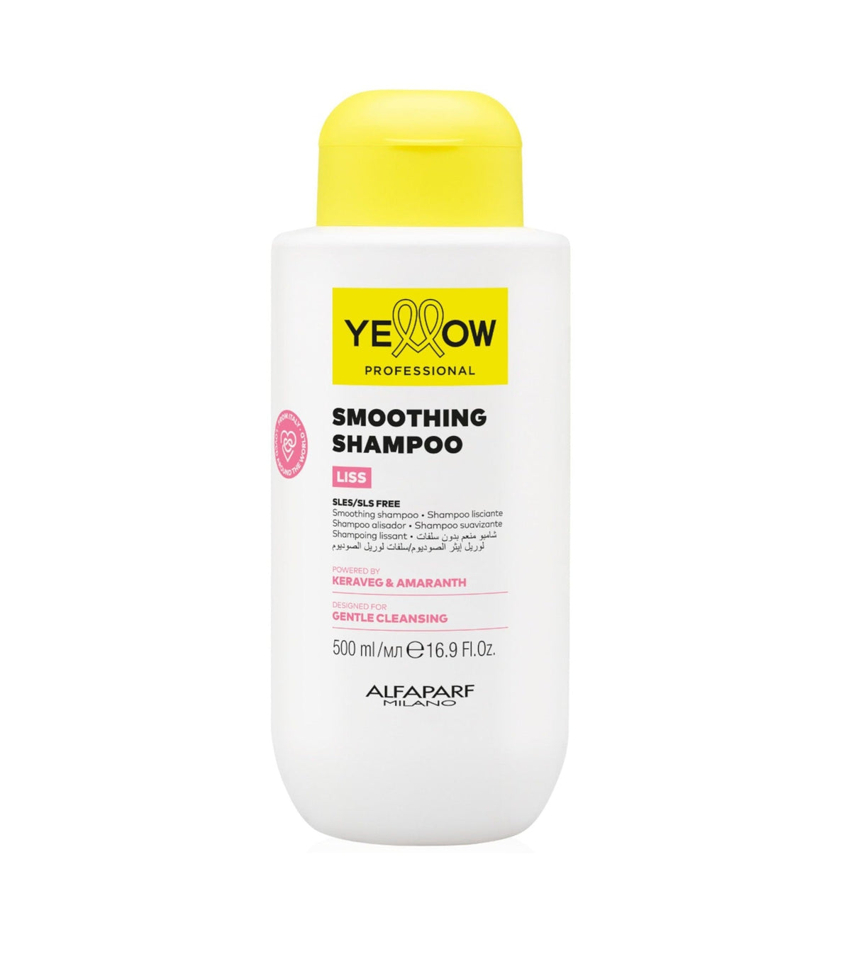 Yellow Professional Liss Șampon Profesional pentru Netezirea Părului 500ml