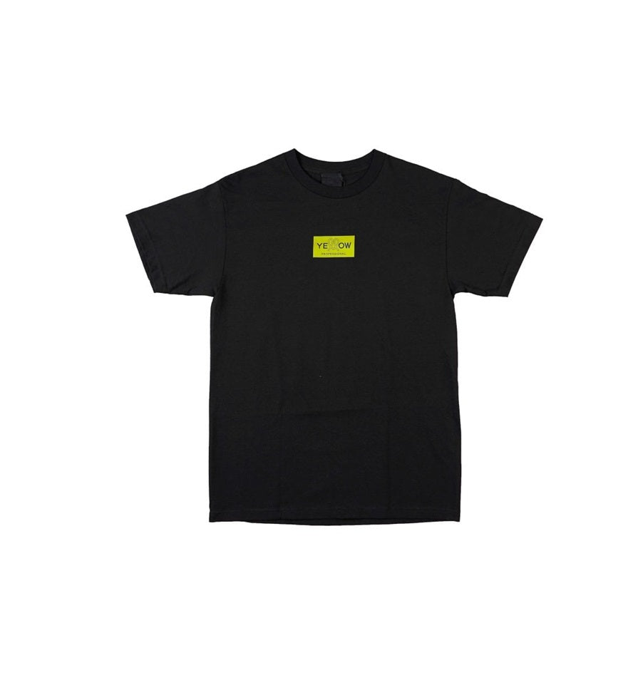 Yellow Professional Tricou din Bumbac pentru Femei S/M Negru