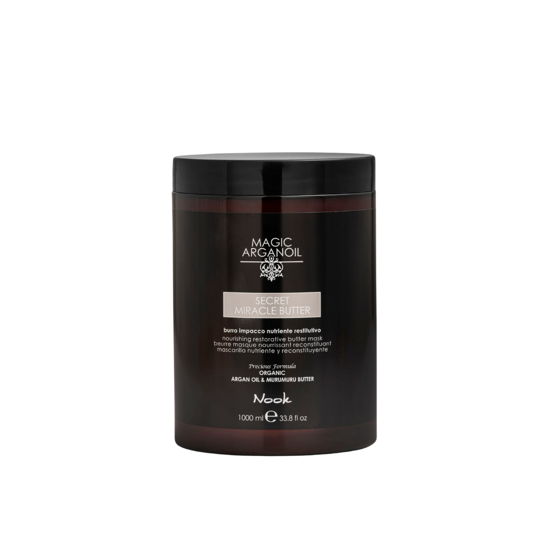 Mască Restructurantă Pentru Păr Degradat Nook Magic Arganoil Secret Cu Unt De Argan