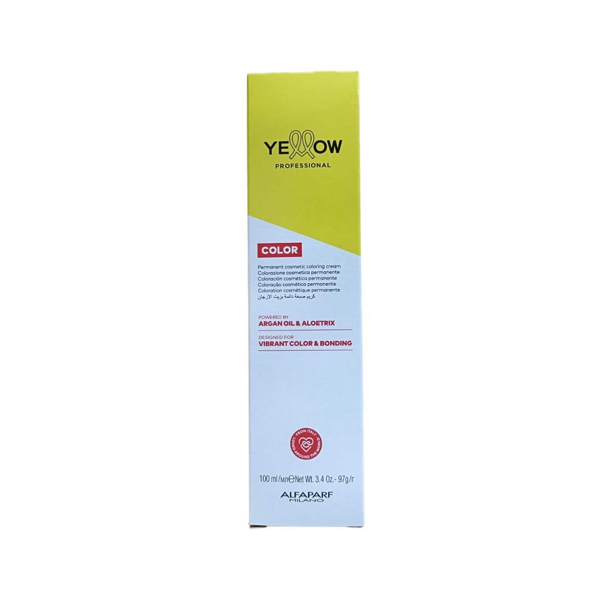 Yellow Professional Color Vopsea De Păr Permanentă 100ml