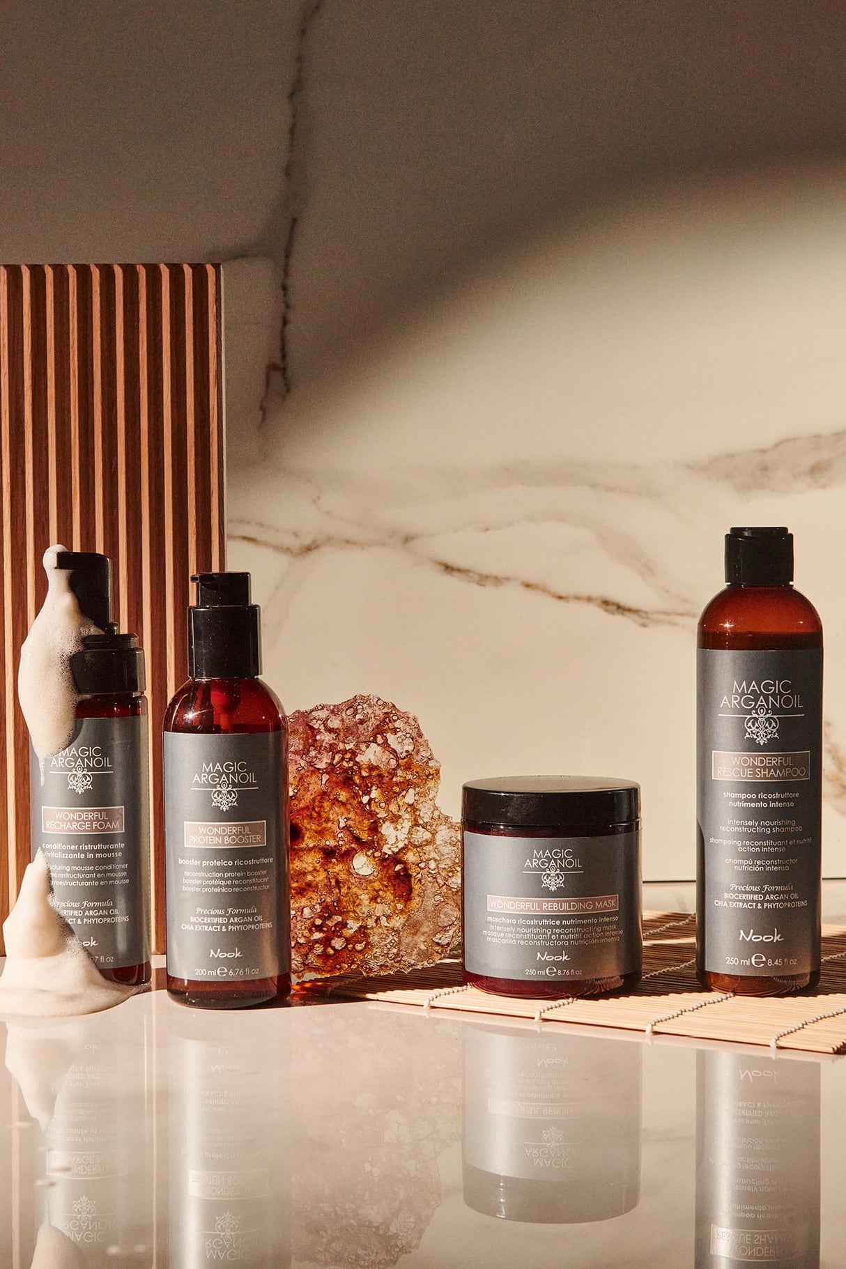 Mască De Păr Restructurantă Nook Magic Argan Oil Wonderful