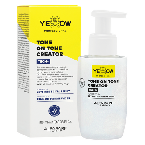 Yellow Professional Tone On Tone Creator Tech+ Aditiv Pentru Colorare 100ml