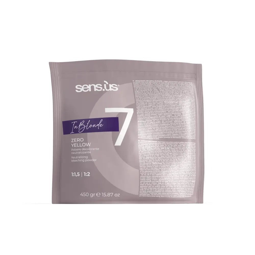Sensus InBlonde Zero Yellow Pudră Decolorantă Violet