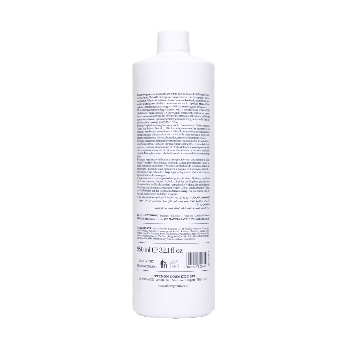 AlterEgo SheWonder Șampon regenerator 950ml