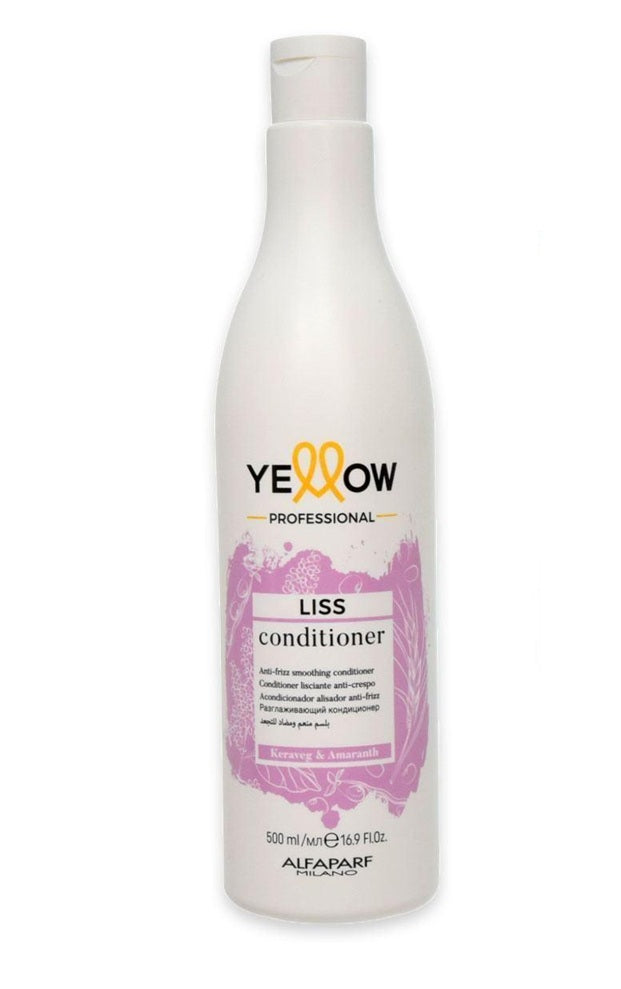 Yellow Liss Conditioner 500ml – Balsamul Antifrizz cu Keratină Vegetală și Ulei de Amarant pentru Păr Neted Strălucitor