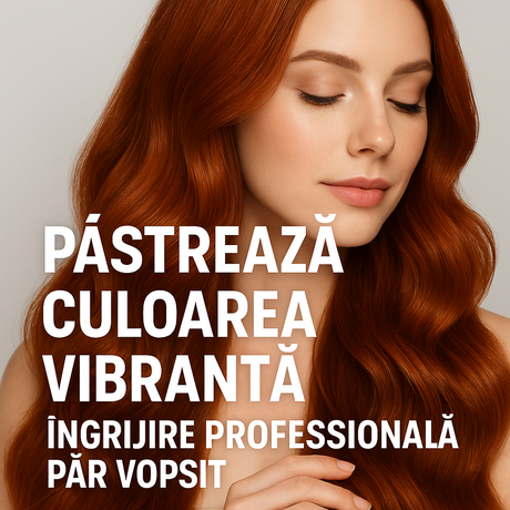 Păstrează Culoarea Vibrantă: Îngrijire Profesională Păr Vopsit
