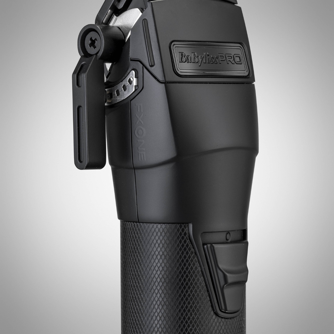 Mașină de Tuns Profesională Babyliss Pro FXONE ALL-METAL Black Cu Baterie Interschimbabilă Și Motor Digital N1 Cu Rulmenți Dubli RESIGILAT