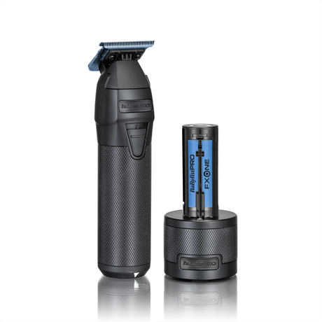 Trimmer profesional BaBylissPRO FXONE cu acumulator detașabil și suport de încărcare

