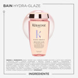 Kérastase Gloss Absolu Bain Hydra-Glaze – Șampon Hidratant Iluminator pentru Păr Lung, Predispus la Electrizare 250ml