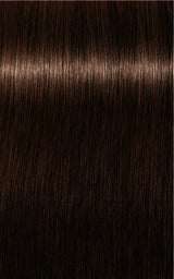 Nuanță de păr brun intens cu reflexii calde și profunzime naturală, ideală pentru un look elegant și sofisticat