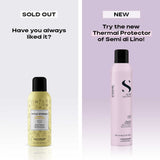 Alfaparf Milano Semi Di Lino Style&Care Spray Termoprotector 300ml – Protecție Avansată împotriva Căldurii, Strălucire Instantă și Îngrijire Urbană pentru Părul Tău