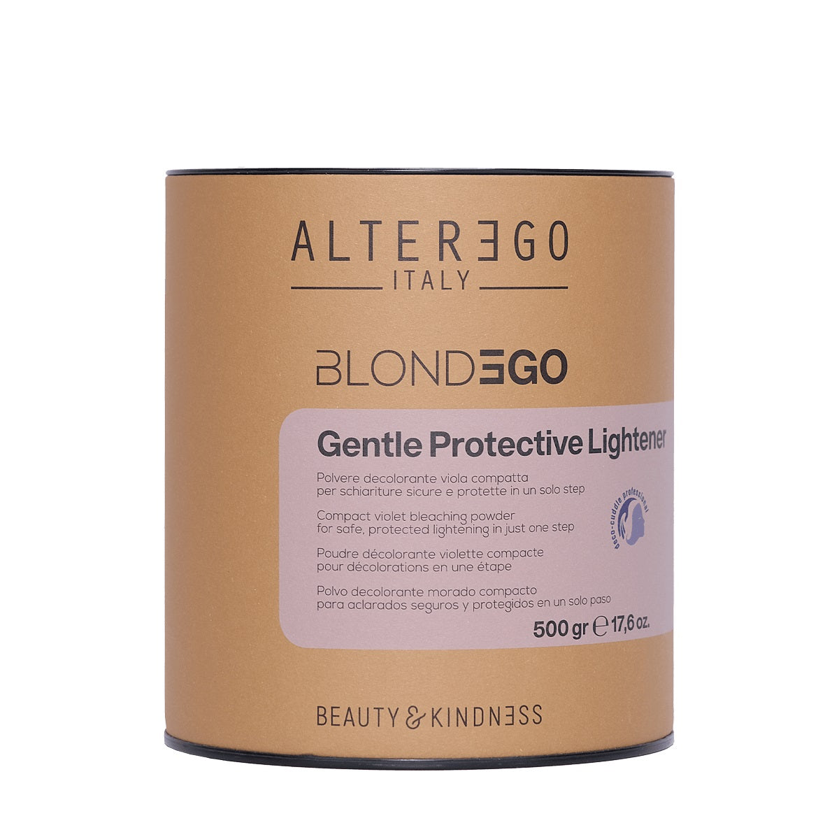 Pudră Decolorantă Delicata AlterEgo Blondego Gentle Protective Lightener- Deschidere Până la 7 Tonuri 500g