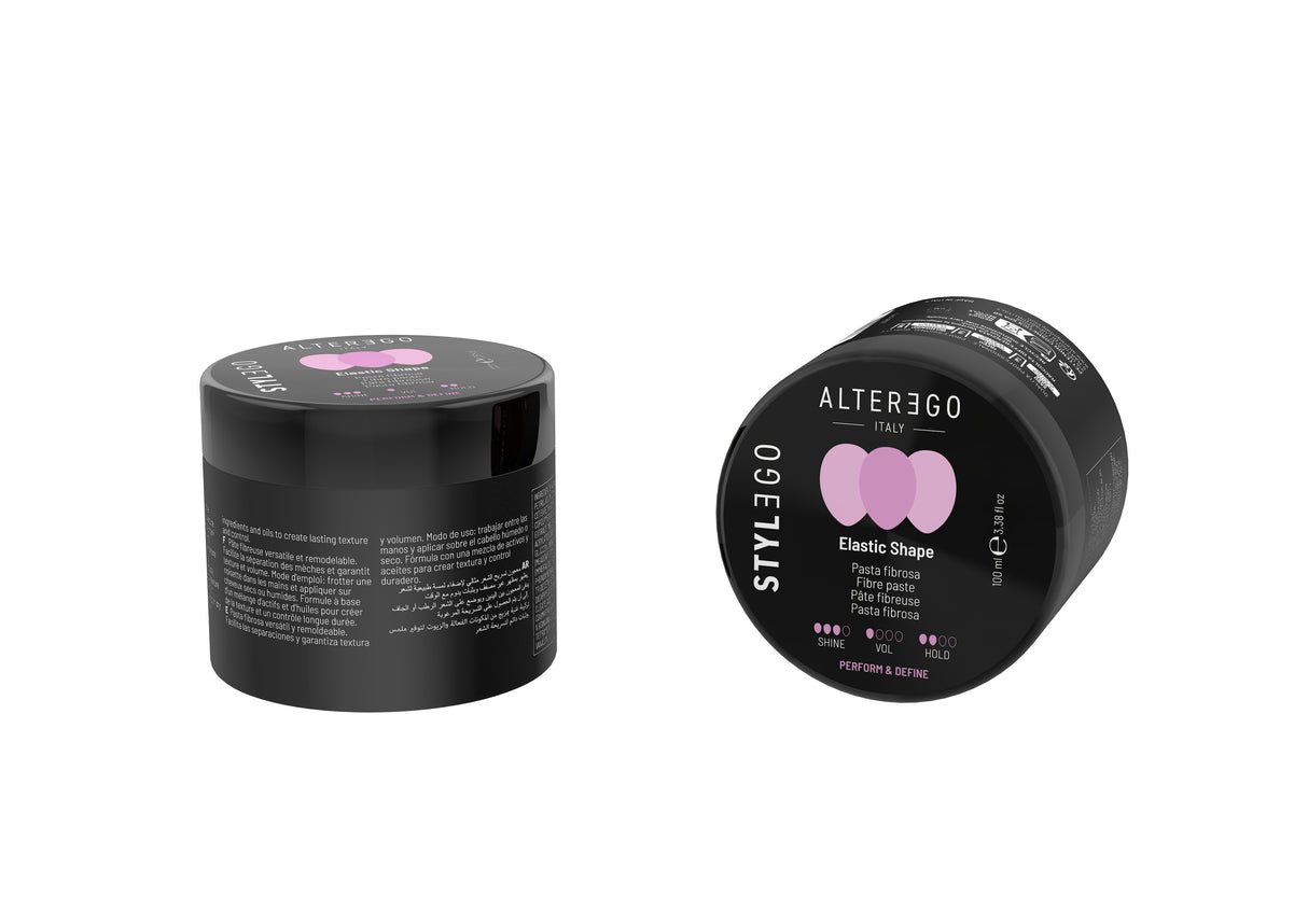 AlterEgo StylEgo Elastic Shape – Pastă Elastică pentru Texturare, Mișcare Naturală și Fixare Flexibilă 100 ml