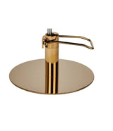 Ayala Gio G1 – Scaun de Coafor Maro cu Bază Aurie Rotundă