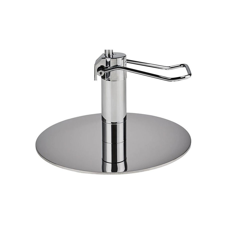 Ayala Partner 01 P-7 Scaun de Coafor cu Bază Rotundă Argintie