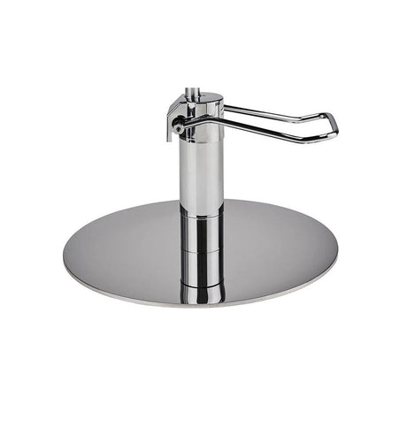 Ayala Partner 01 P-7 Scaun de Coafor cu Bază Rotundă Argintie