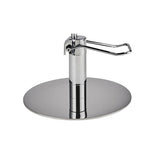 Ayala Pako 01 P-7 Scaun de Coafor cu Bază Rotundă Argintie