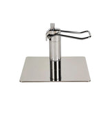 Ayala Thomas 01 P-7 Scaun de Coafor Negru cu Bază Pătrată Argintie