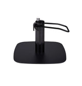 Ayala Pik C1 P-7 Scaun de Coafor Negru cu Bază Pătrată Neagră