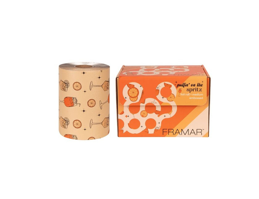Framar Puttin On The Spritz Folie Profesională Embosată pentru Șuvițe 12,7 cm x 97,5 m
