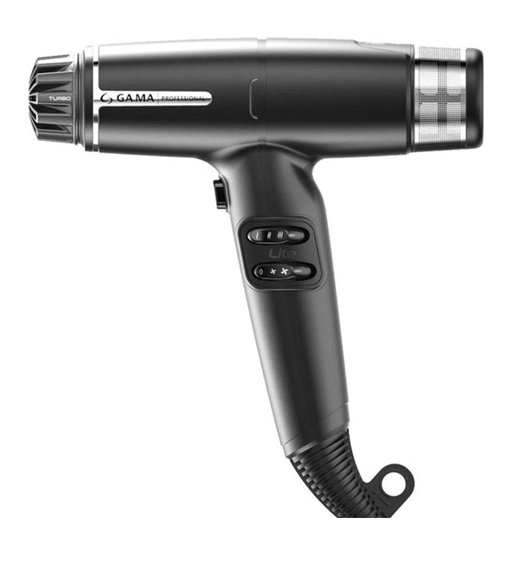 GA.MA IQ Lite Max Uscător de Păr Profesional – Putere Digitală de 1700W, Tehnologie Oxy-Active, Greutate Ultra-Redusă & Accesorii Premium