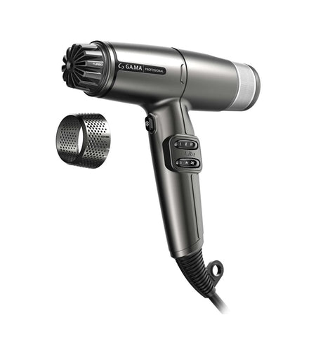 GA.MA IQ Lite Max Uscător de Păr Profesional – Putere Digitală de 1700W, Tehnologie Oxy-Active, Greutate Ultra-Redusă & Accesorii Premium